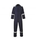 Portwest Bizflame Plus FR50 Navy Flame Resistant Anti Static Coverall