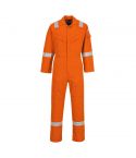 Portwest Bizflame Plus FR50 Orange Flame Resistant Anti Static Coverall