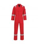 Portwest Bizflame Plus FR50 Red Flame Resistant Anti Static Coverall