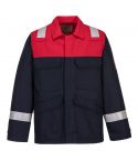 Portwest Bizflame Plus FR55 Navy Flame Resistant Antistatic Jacket