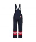 Portwest Bizflame Plus FR57 Navy FR Cotton Bib and Brace Coverall