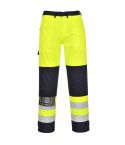 Portwest Bizflame Multi Hazard FR62 Yellow High Vis Multi Norm Trousers