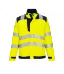 PW3 Workwear FR714 Yellow Antistatic Flame Resistant High Vis Jacket