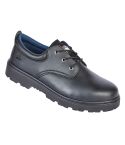 Himalayan 1410 Black Leather Three Eyelet S3 SRC Unisex Safety Shoes