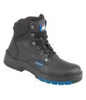 Himalayan 5104 Black Leather HyGrip S3 Unisex Hiker Safety Boots