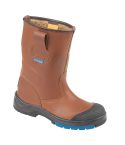 Himalayan 9105 Brown S3 Warm Lined Hygrip Outsole Safety Rigger Boots