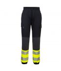 KX3 Workwear KX341 Yellow Stretch High Vis Flexi Class 1 Jogger