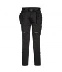 KX3 Workwear KX343 Black Slim Fit Kneepad Pocket Holster Jogger