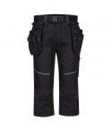 KX3 Workwear KX344 Black Holster Pocket Kneepad Work Shorts