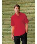 Russell Men's Heavy Duty Polo