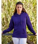 Fruit of the Loom Lady-Fit Lightweight Hooded Sweat