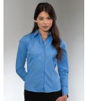 Russell Collection Ladies L/SL Poplin