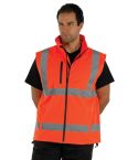 Yoko Hi Vis Softshell Bodywarmer