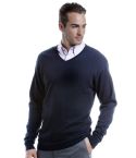 Kustom Kit Mens Arundel V Neck Sweater