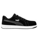 Puma Safety Iconic Metal Free Black Suede Lightweight ESD Safety Trainers