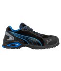 Puma Safety Shoes Rio Low Modern Sporty Black Mens Safety Trainers