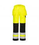 PW2 Workwear PW242 Yellow High Visibility Holster Pocket Work Trousers