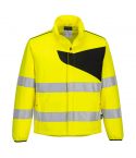 PW2 Workwear PW275 Yellow High Visibility Softshell Work Jacket