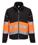 PW3 Workwear PW375 Orange Lightweight High Vis Class 1 Softshell Jacket