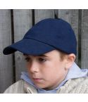 Result Junior L/P Brushed Cotton Cap