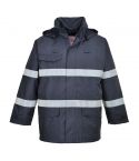 Portwest Bizflame Rain S770 Navy Waterproof Multi Protection Jacket