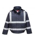 Portwest Bizflame Rain S783 Navy FR Multi Protection Bomber Jacket