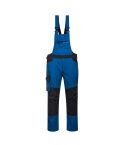 WX3 Workwear Persian Blue T704 Multipocket Poly Cotton Work Bib and Brace