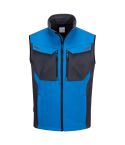 WX3 Workwear Persian Blue T751 Multipocket Windproof Softshell Work Gilet