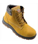 Unbreakable Comet Honey Nubuck Leather S1P SRC Unisex Safety Work Boots UK 3