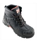 Unbreakable Hurricane Metal Free Black Leather Waterproof S3 SRC Safety Work Boots