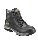 JCB Workmax Black Leather Breathable Lining S1P Steel Toe Safety Boots