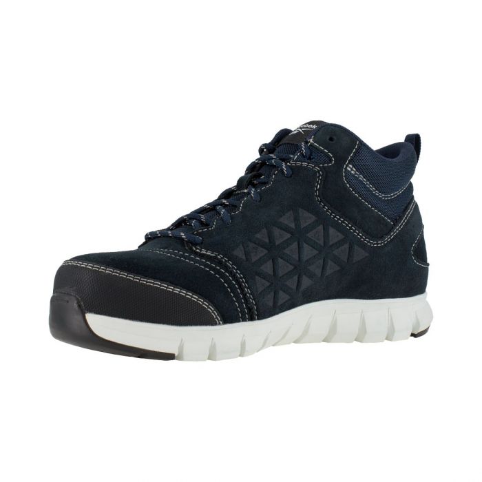 Reebok Safety Excel Light Navy S3 Athletic Mid MemoryTech Safety Boots