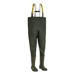 ELKA 170000 WATERPROOF NON SAFETY OLIVE GREEN CHEST WADERS