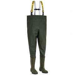 ELKA 170200 FULL S5 WATERPROOF OLIVE GREEN CHEST SAFETY WADERS