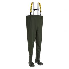 ELKA 190000 HEAVY DUTY WATERPROOF NON SAFETY OLIVE GREEN CHEST WADERS