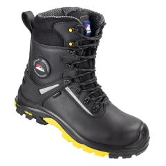 Himalayan 5803 Metal Free Sympatex Waterproof Vibram Black Side Zip Safety Boots