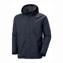 Helly Hansen Oxford Navy Hooded Water Resistant Shell Workwear Jacket