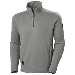 Helly Hansen 72251 Kensington Half Zip Polartec Grey Work Fleece Jacket