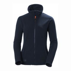 Helly Hansen Luna Navy Zipped Front Polartec Fleece Ladies Work Jacket