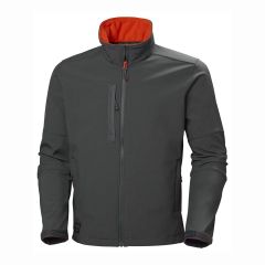 Helly Hansen Kensington Grey Zipped Front Softshell Workwear Jacket