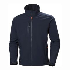 Helly Hansen Kensington Navy Zipped Front Softshell Workwear Jacket