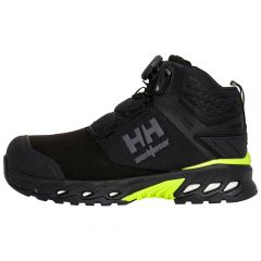 Helly Hansen Magni Evo Mid ESD Black Lime Waterproof BOA Safety Boots