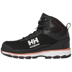 Helly Hansen Chelsea EVO 2 Mid Black Orange ESD S3 Safety Boots