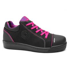 Base B0240B MARGOT WATER RESISTANT BLACK S3 LADIES SAFETY TRAINERS