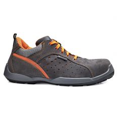 Base B0618 CLIMB GREY SUEDE LEATHER LIGHTWEIGHT SAFETY TRAINERS