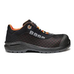 Base B0878 BE FIT BLACK VEGAN FRIENDLY METAL FREE SAFETY TRAINERS
