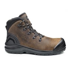 Base B0888 BE STRONG TOP WATER RESISTANT BROWN LEATHER SAFETY BOOTS