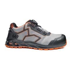 Base K Rush B1005 Grey Orange Boa QR Fastening S1P SRC Safety Trainers