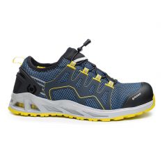 Base B1006B K WALK BLUE BUNGEE LACE LIGHTWEIGHT SAFETY TRAINERS