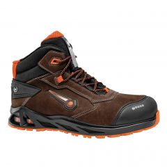 Base K Boogie Top B1042 Brown Orange Nubuck Leather S3 Safety Boots